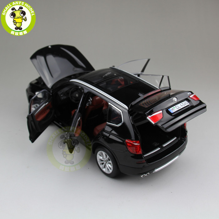 1/18 RMZ 2011 BMW X3 F25 Diecast Metal Car SUV Model Toys Boy Girl Birthday Gift Collection Hobby