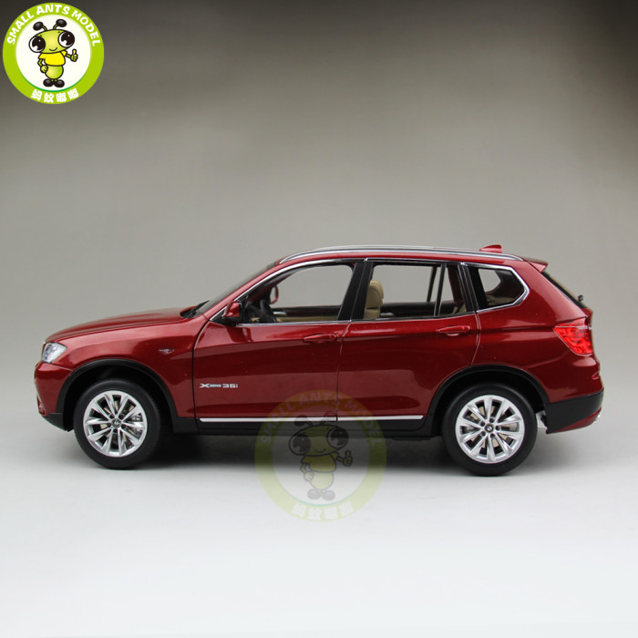 1/18 RMZ 2011 BMW X3 F25 Diecast Metal Car SUV Model Toys Boy Girl Birthday Gift Collection Hobby