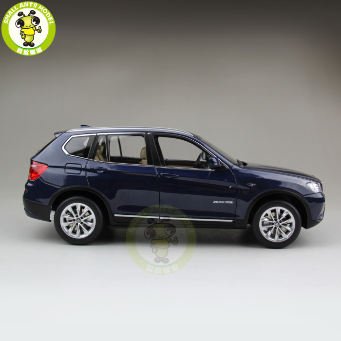 1/18 RMZ 2011 BMW X3 F25 Diecast Metal Car SUV Model Toys Boy Girl Birthday Gift Collection Hobby