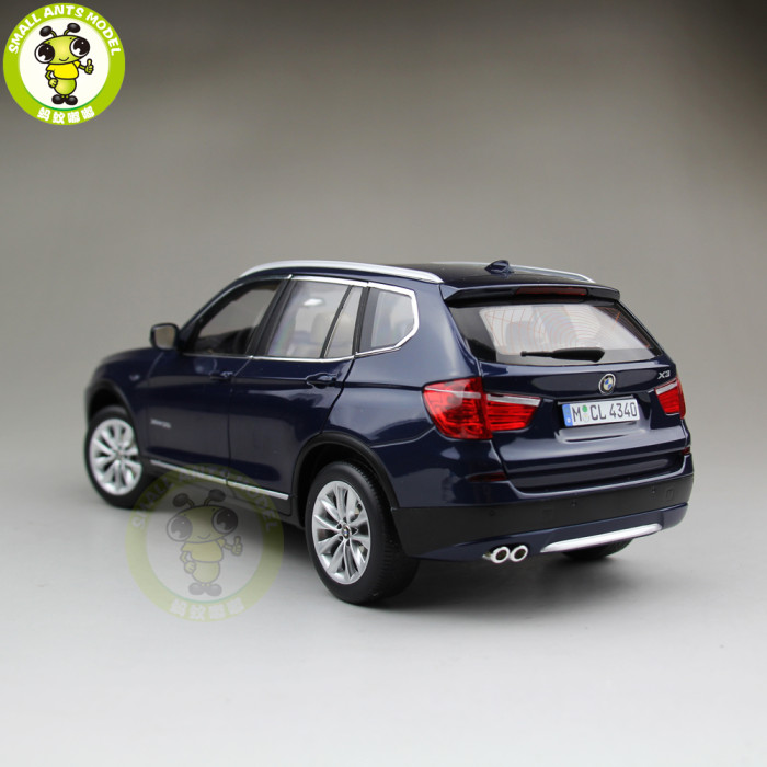 1/18 RMZ 2011 BMW X3 F25 Diecast Metal Car SUV Model Toys Boy Girl Birthday Gift Collection Hobby