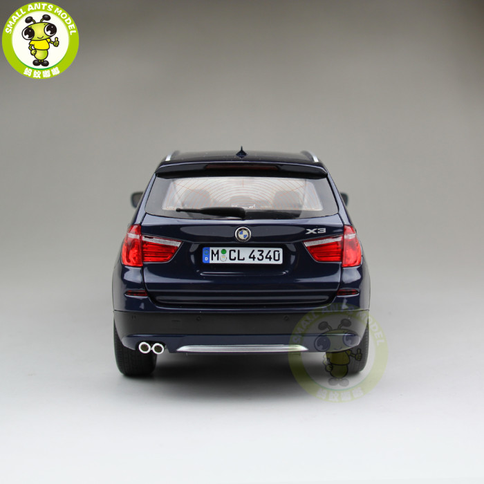 1/18 RMZ 2011 BMW X3 F25 Diecast Metal Car SUV Model Toys Boy Girl Birthday Gift Collection Hobby