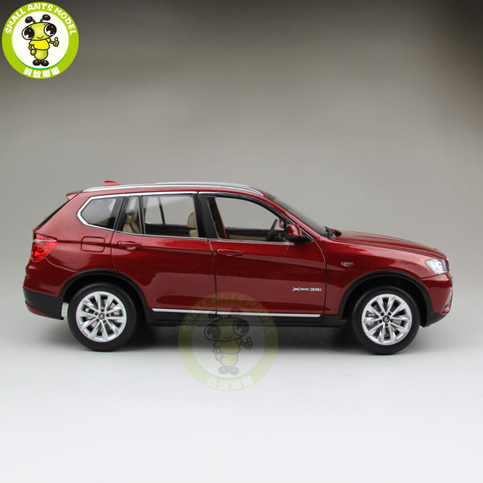 1/18 RMZ 2011 BMW X3 F25 Diecast Metal Car SUV Model Toys Boy Girl Birthday Gift Collection Hobby