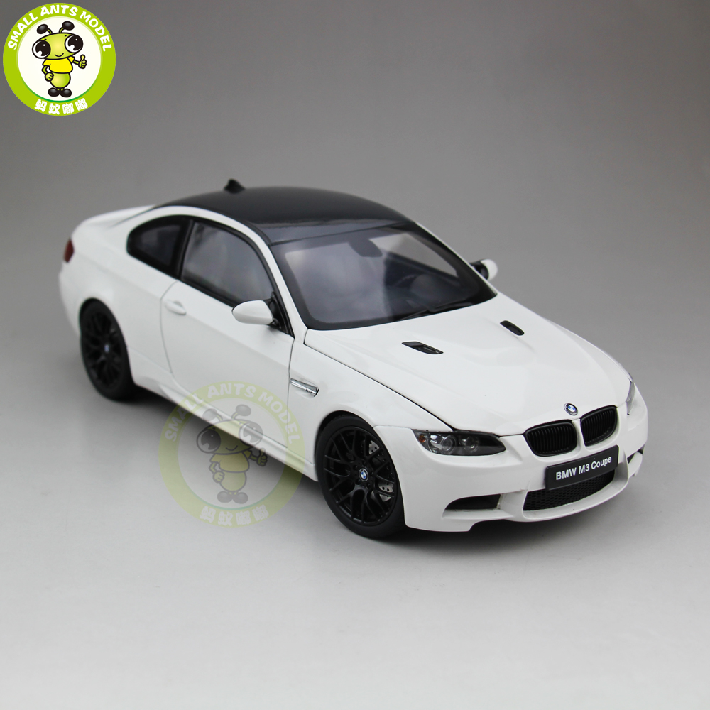 京商 BMW M3 GTS 1/18 ミニカー 白 E92 3シリーズ ドア開閉