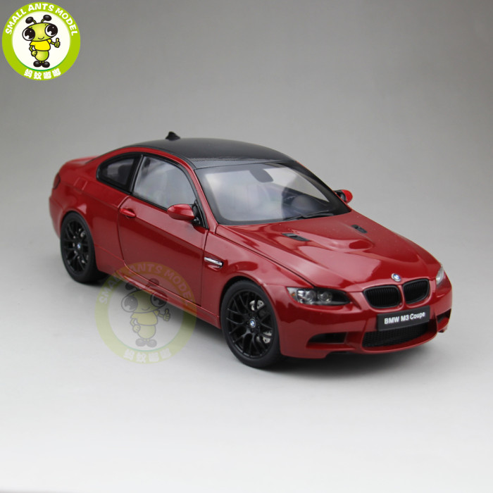 1/18 Kyosho BMW M3 3er E90 E92 Coupe Diecast Model Car Toys Kids Gifts