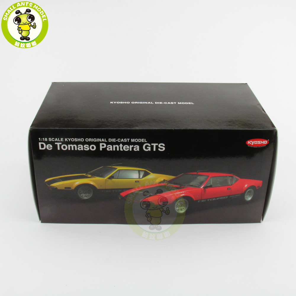 1/18 KYOSHO De Tomaso Pantera GTS Diecast Model Car Toys Kids