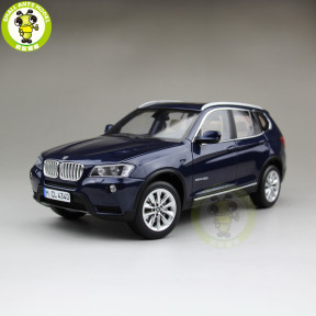 1/18 RMZ 2011 BMW X3 F25 Diecast Metal Car SUV Model Toys Boy Girl Birthday Gift Collection Hobby