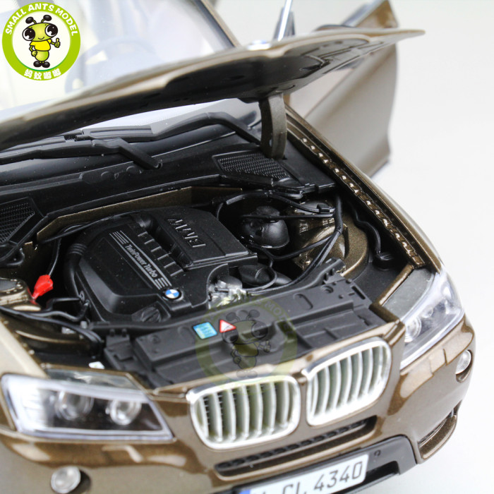1/18 RMZ 2011 BMW X3 F25 Diecast Metal Car SUV Model Toys Boy Girl Birthday Gift Collection Hobby