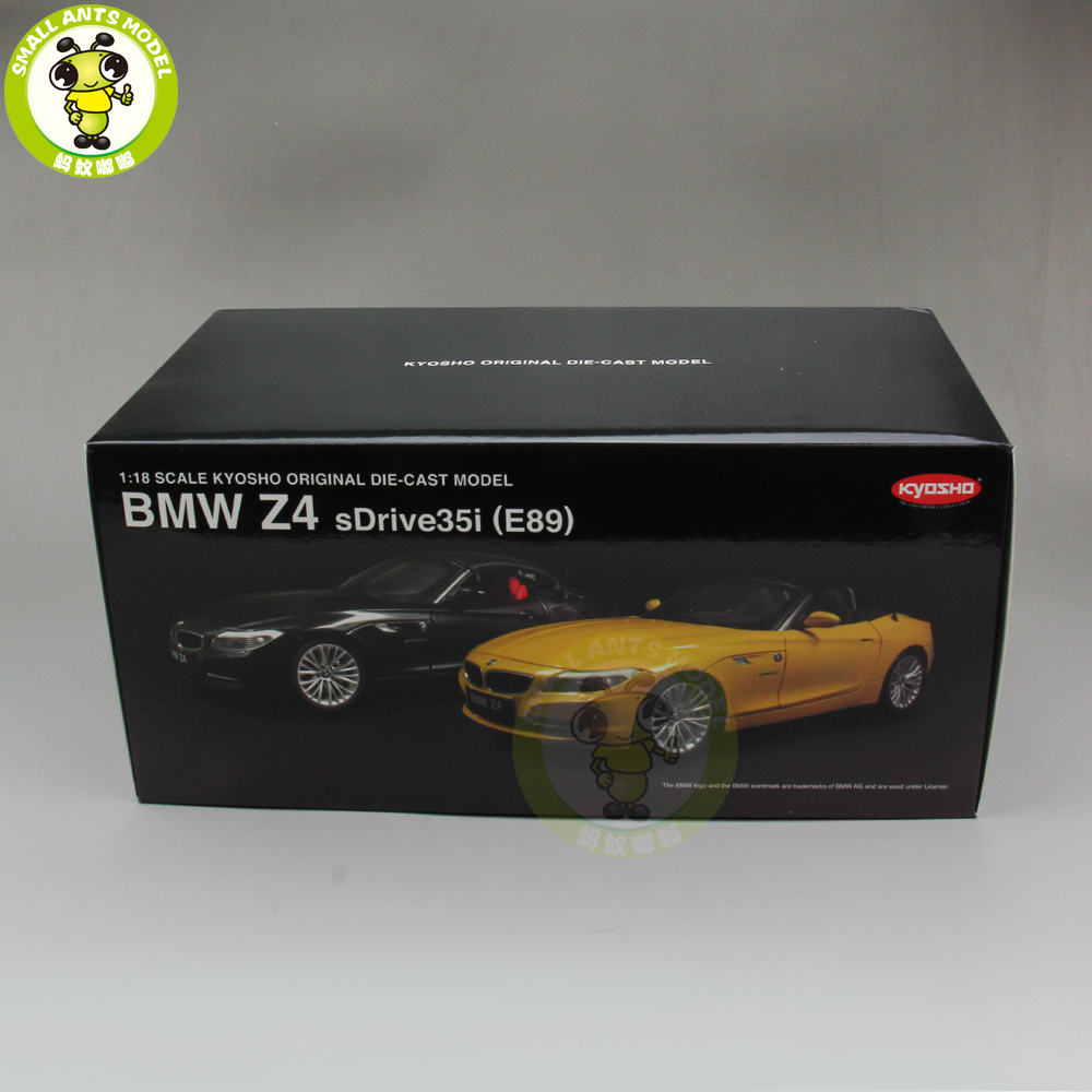 1/18 Kyosho BMW Z4 SDrive35i E89 Diecast Model Car Toys Kids