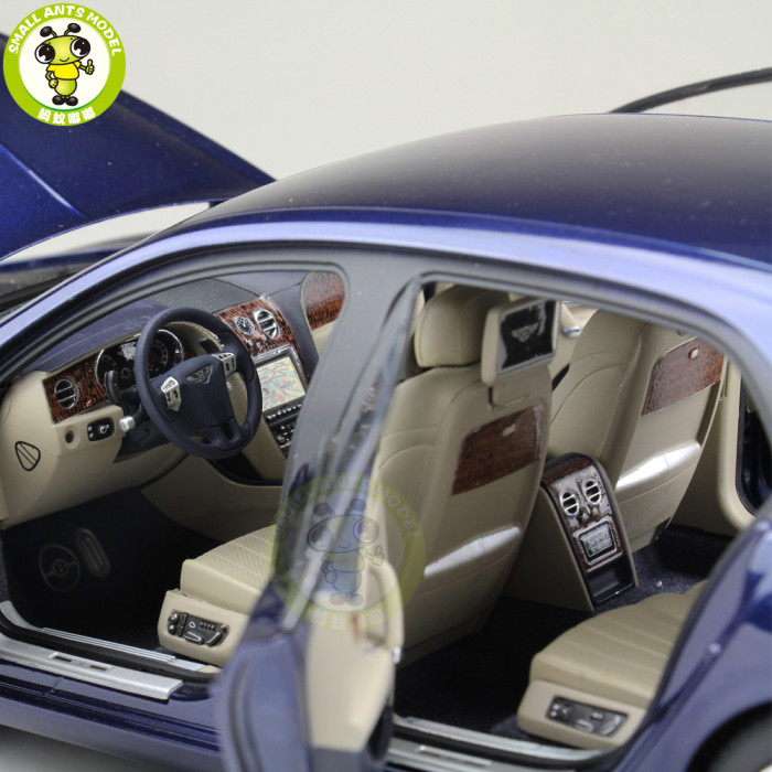 1/18 Kyosho Bentley Continental Flying Spur Diecast Model Car Toys Kids Gifts