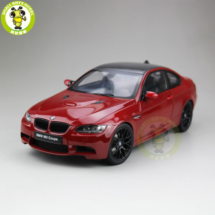 1/18 Kyosho BMW M3 3er E90 E92 Coupe Diecast Model Car Toys Kids Gifts