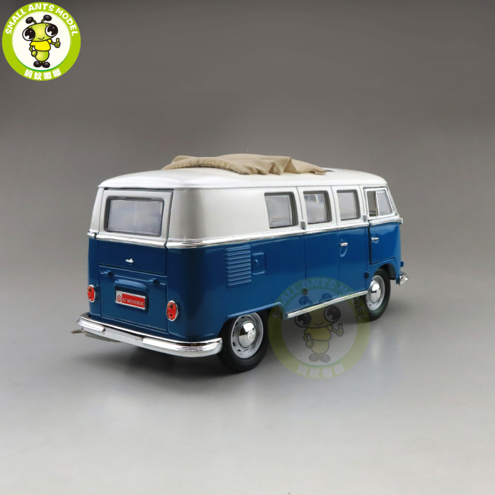 1/18 1962 Volkswagen VW Microbus Road Signature Diecast Model Car Toys Gifts