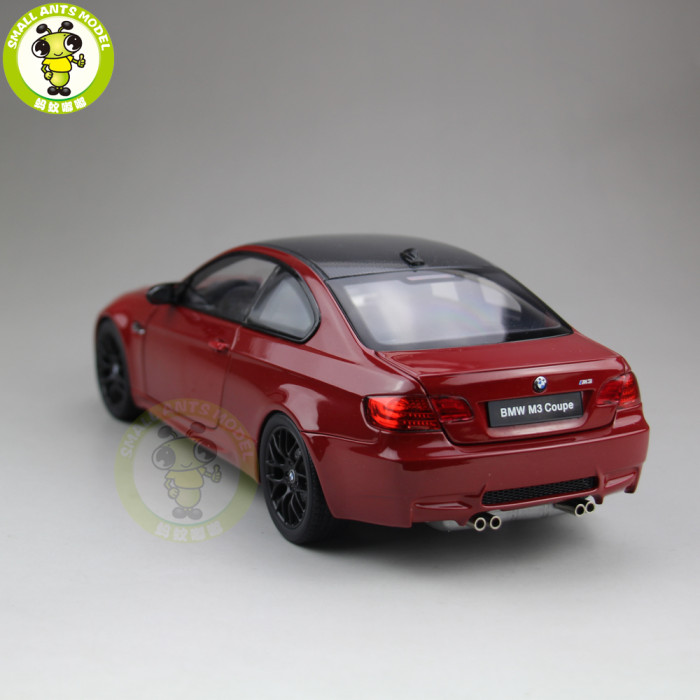 1/18 Kyosho BMW M3 3er E90 E92 Coupe Diecast Model Car Toys Kids Gifts