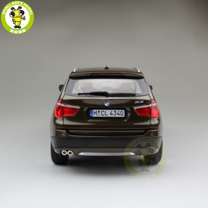 1/18 RMZ 2011 BMW X3 F25 Diecast Metal Car SUV Model Toys Boy Girl Birthday Gift Collection Hobby