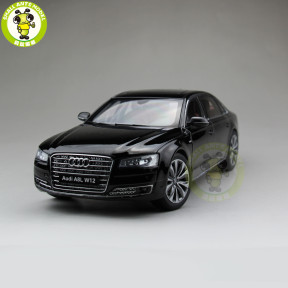 1/18 Kyosho Audi A8 A8L W12 2014 Diecast Model Car Toys Kids Gifts