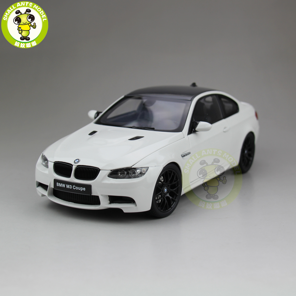 1/18 KYOSHO BMW M3 Coupe WHITE 中古 希少品 1/18 Kyosho BMW M3 3er E90 E92 Coupe Diecast Model Car Toys Kids