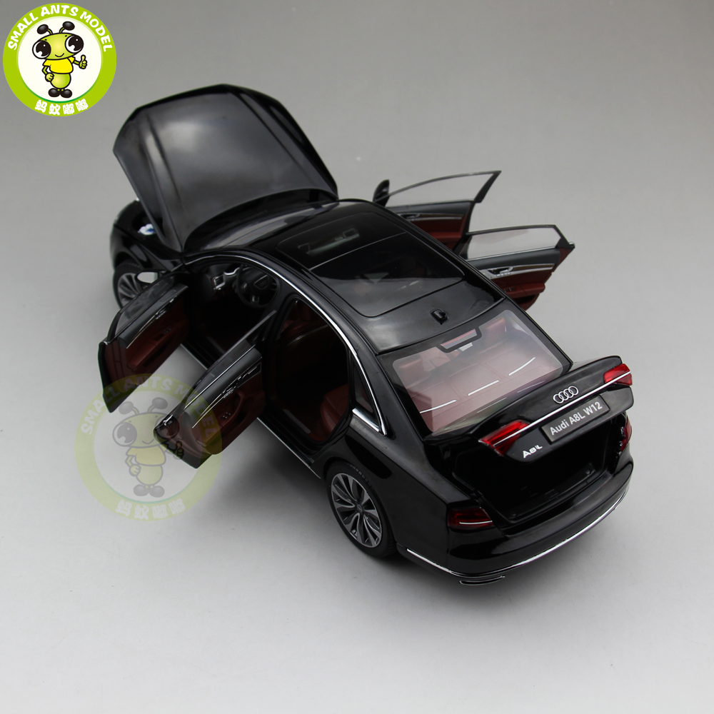 京商 1/18 Audi A8L W12 1/18 Kyosho Audi A8 A8L W12 2014 Diecast Model Car Toys Kids Gifts