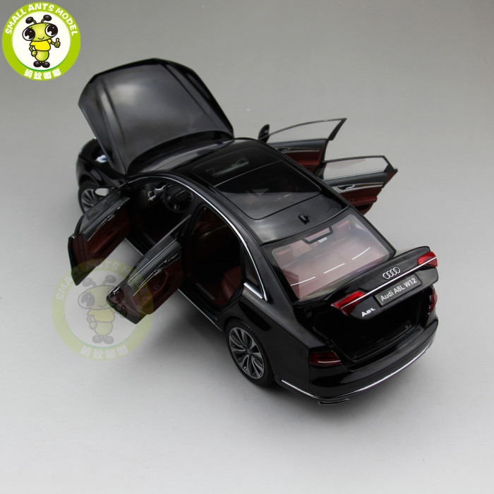 1/18 Kyosho Audi A8 A8L W12 2014 Diecast Model Car Toys Kids Gifts