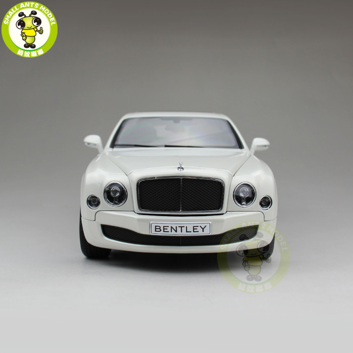1/18 Kyosho Bentley Mulsanne Diecast Model Car Toys Kids Gifts