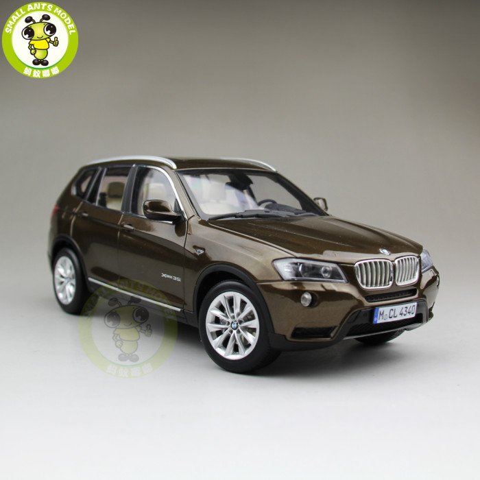1/18 RMZ 2011 BMW X3 F25 Diecast Metal Car SUV Model Toys Boy Girl Birthday Gift Collection Hobby