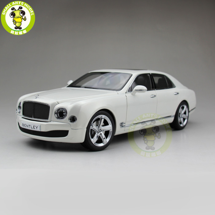 1/18 Kyosho Bentley Mulsanne Diecast Model Car Toys Kids Gifts