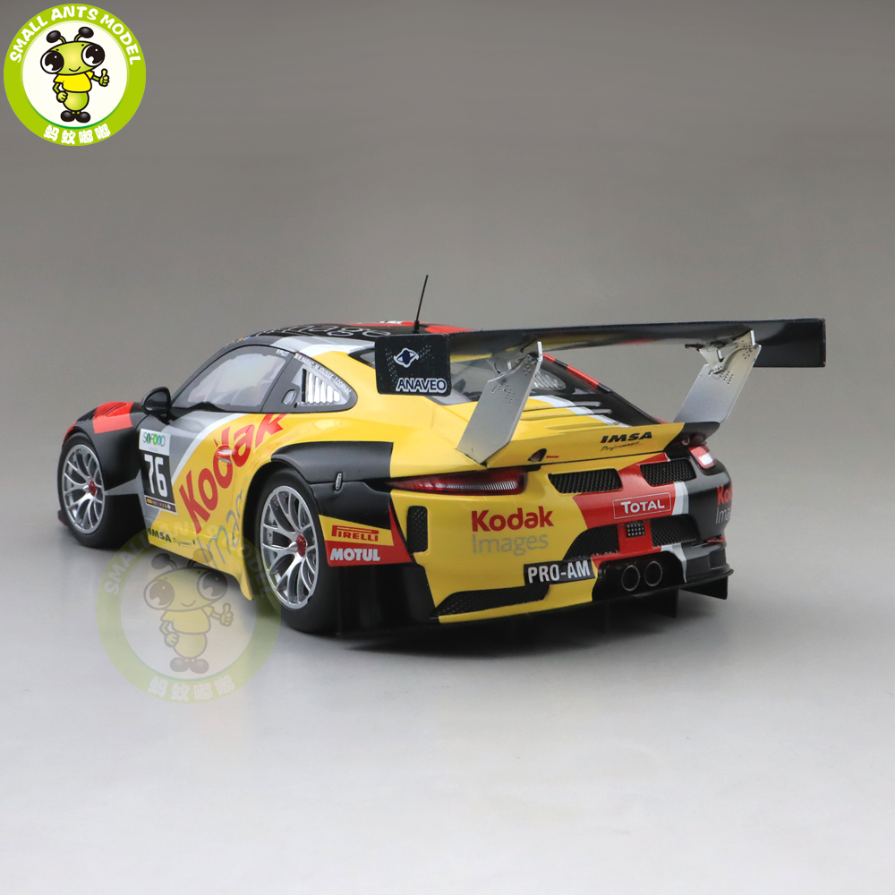 1/18 Minichamps Porsche 911 GT3 R #76 Class Winner 24h Spa 2016