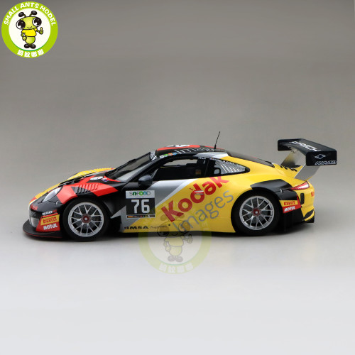 1/18 Minichamps Porsche 911 GT3 R #76 Class Winner 24h Spa 2016 Diecast Model Car Toys Gifts