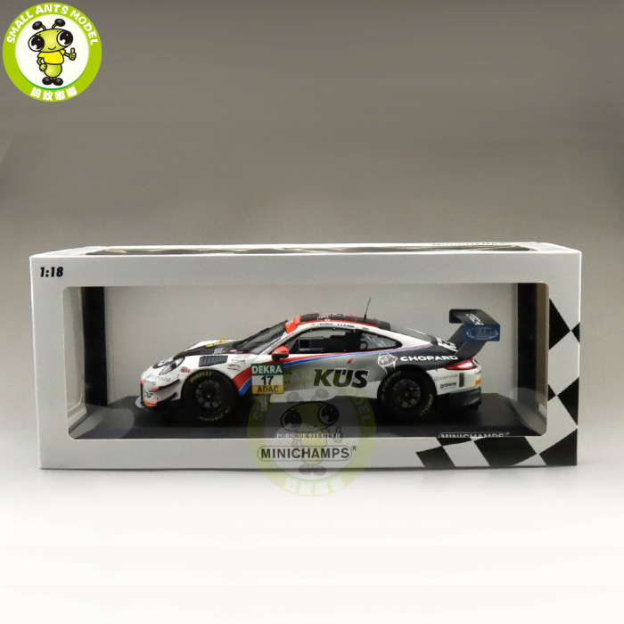 1/18 Minichamps Porsche 911 GT3 R #17 GT Masters 2018 Sher Team 75 Bernhard Diecast Model Car Toys Gifts