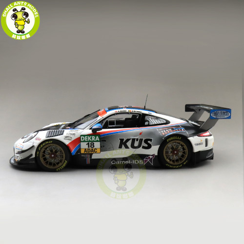 1/18 Minichamps Porsche 911 GT3 R #18 GT Masters 2018 Sher Team 75 Bernhard Diecast Model Car Toys Gifts