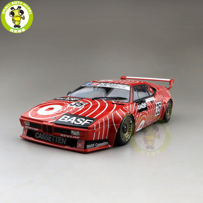 1/18 Minichamps BMW M1 BASF 6h Silverstone 1981 Stuck/Heyer #35