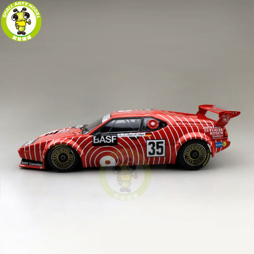 1/18 Minichamps BMW M1 BASF 6h Silverstone 1981 Stuck/Heyer #35 Diecast Model Car Toys Kids Gifts