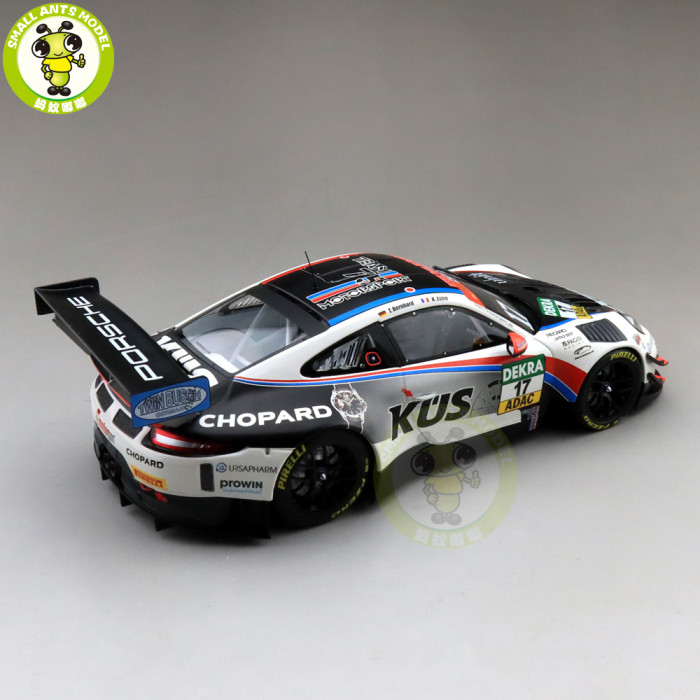 1/18 Minichamps Porsche 911 GT3 R #17 GT Masters 2018 Sher Team 75 Bernhard Diecast Model Car Toys Gifts