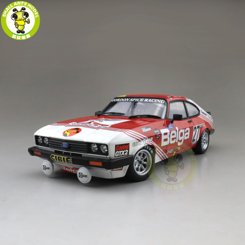 1/18 Minichamps Ford CAPRI 3.0 RHD Winners 1978 #27 Diecast model car Toys gifts