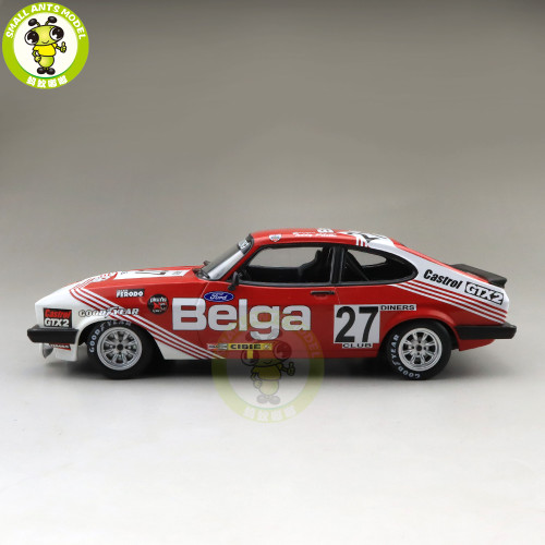 1/18 Minichamps Ford CAPRI 3.0 RHD Winners 1978 #27 Diecast model car Toys gifts