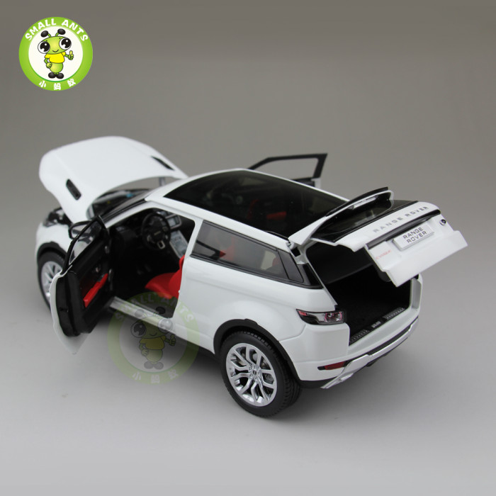 1/18 Welly GTAutos Land Rover Range Rover EVOQUE Diecast Model Racing Car Toys Kids Gifts