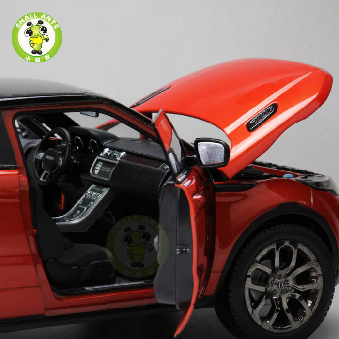 1/18 Welly GTAutos Land Rover Range Rover EVOQUE Diecast Model Racing Car Toys Kids Gifts