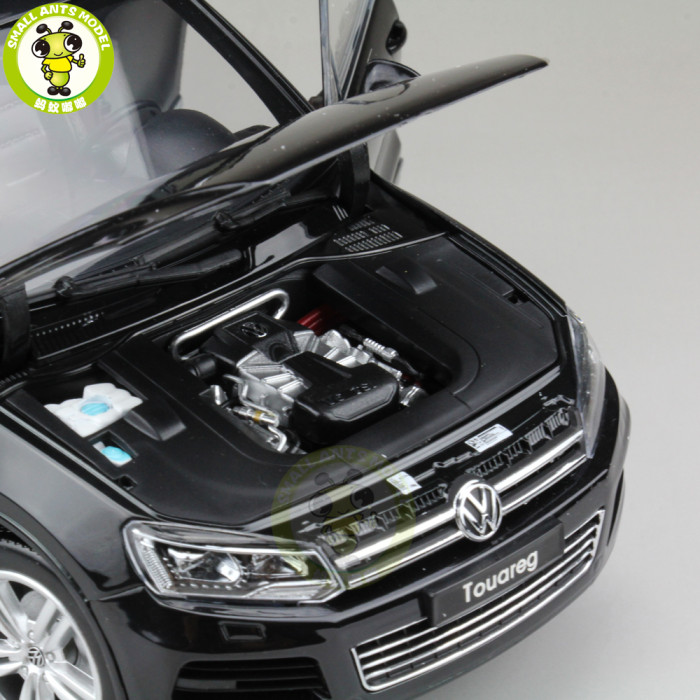 1/18 Welly 11005W VW Volkswagen Touareg Diecast Model Car Suv Toys for Kids Gift Collection