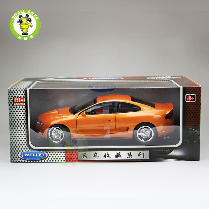 1/18 Welly Pontiac GTO 2005 Diecast Model Car Toy Boy Girl Gifts