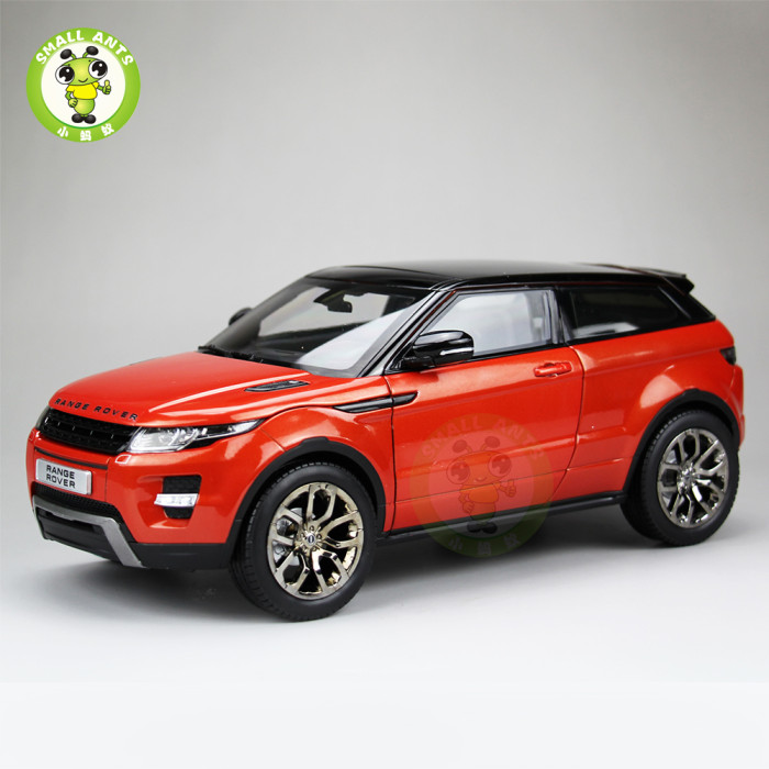 1/18 Welly GTAutos Land Rover Range Rover EVOQUE Diecast Model Racing Car Toys Kids Gifts