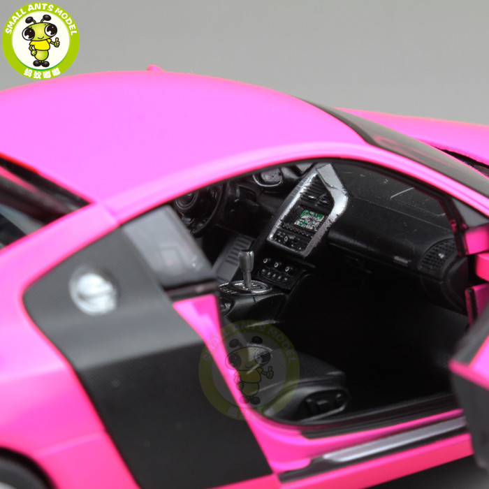 1/24 Welly Audi R8 V10 Racing Car Diecast Model Car Toys Boys Girls Gifts