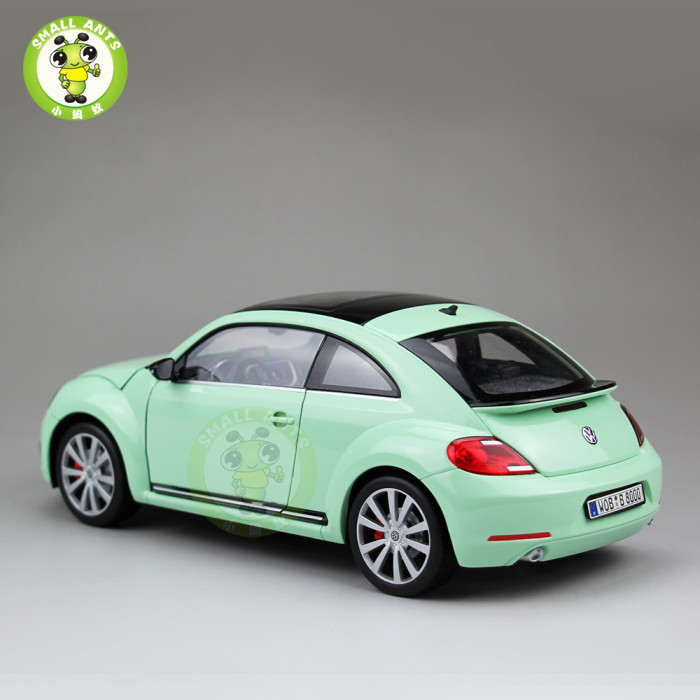 1/18 VW Volkswagen New Beetle Welly FX Diecast Car Model Toys for Kids Gift Collection 