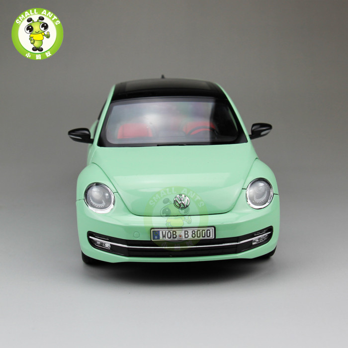 1/18 VW Volkswagen New Beetle Welly FX Diecast Car Model Toys for Kids Gift Collection 