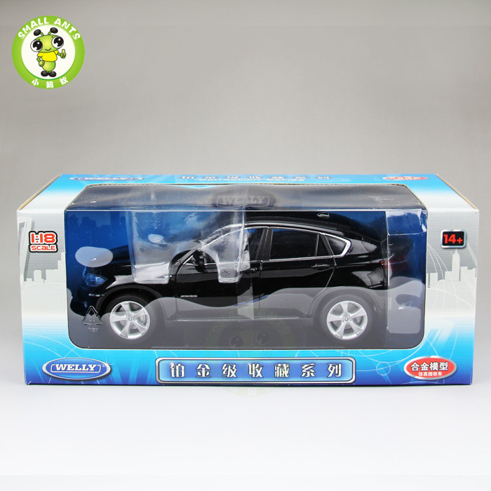 1/18 Welly BMW X6 Diecast Model Car Toys Kids Gifts
