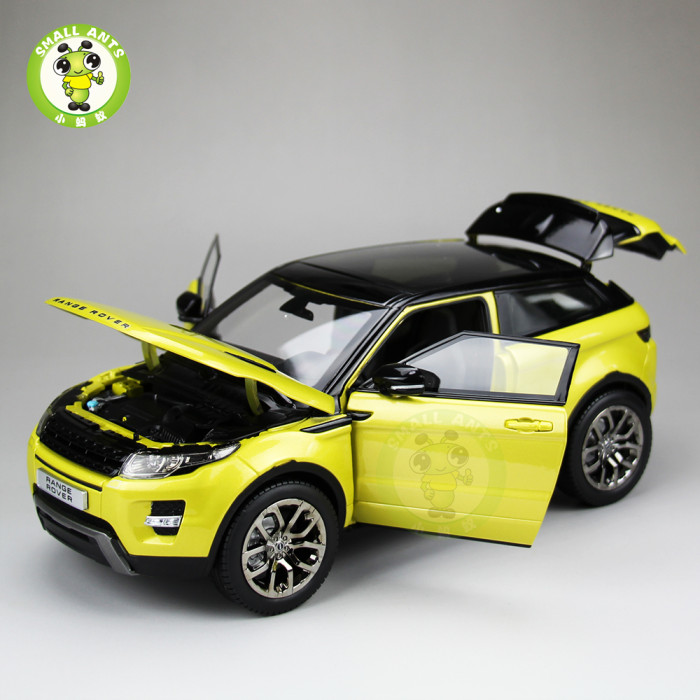 1/18 Welly GTAutos Land Rover Range Rover EVOQUE Diecast Model Racing Car Toys Kids Gifts