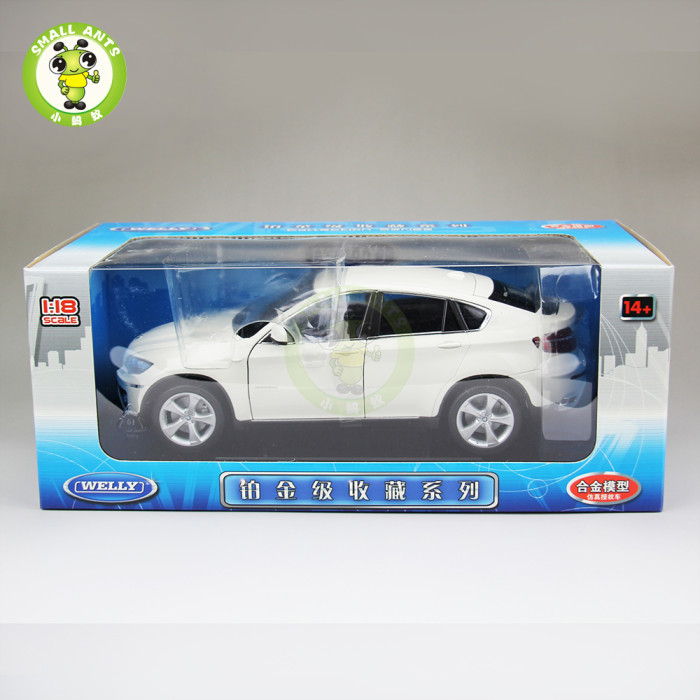 1/18 Welly BMW X6 Diecast Model Car Toys Kids Gifts