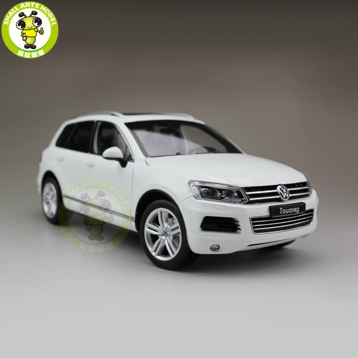 1/18 Welly 11005W VW Volkswagen Touareg Diecast Model Car Suv Toys for Kids Gift Collection