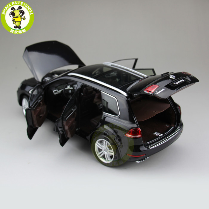 1/18 Welly 11005W VW Volkswagen Touareg Diecast Model Car Suv Toys for Kids Gift Collection