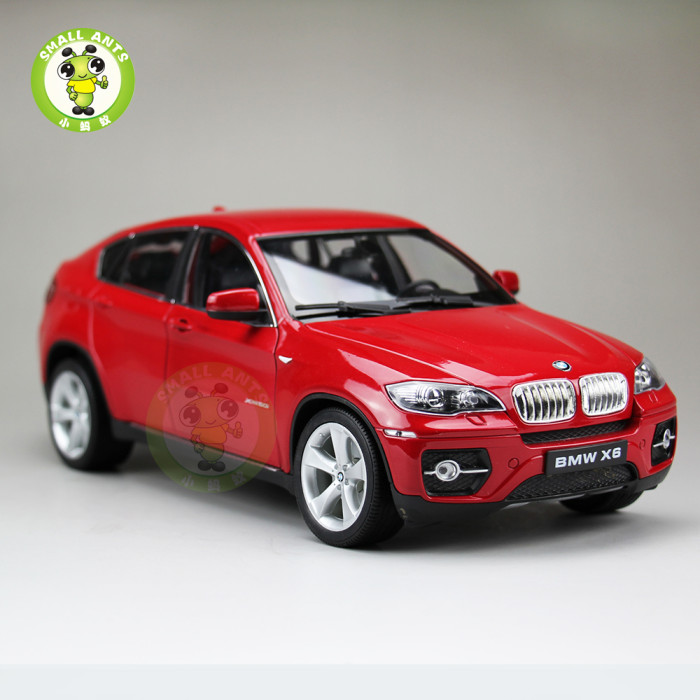 1/18 Welly BMW X6 Diecast Model Car Toys Kids Gifts