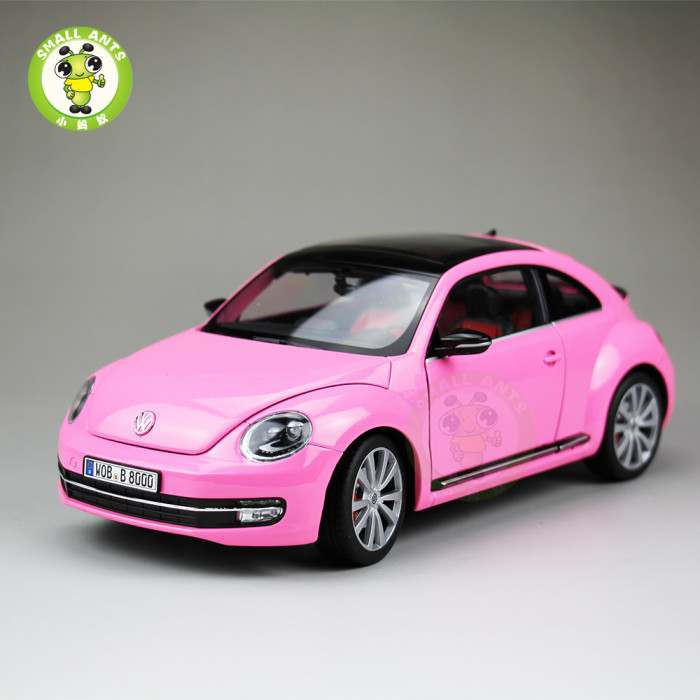 1/18 VW Volkswagen New Beetle Welly FX Diecast Car Model Toys for