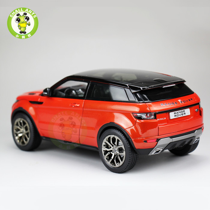 1/18 Welly GTAutos Land Rover Range Rover EVOQUE Diecast Model Racing Car Toys Kids Gifts