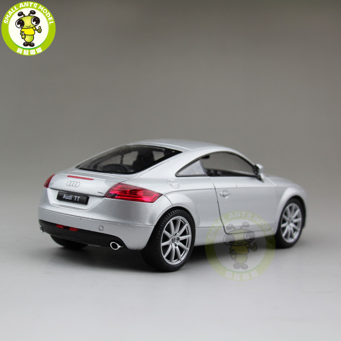 1/24 Welly Audi TT Racing Car Diecast Model Car Toys Boys Girls Gifts